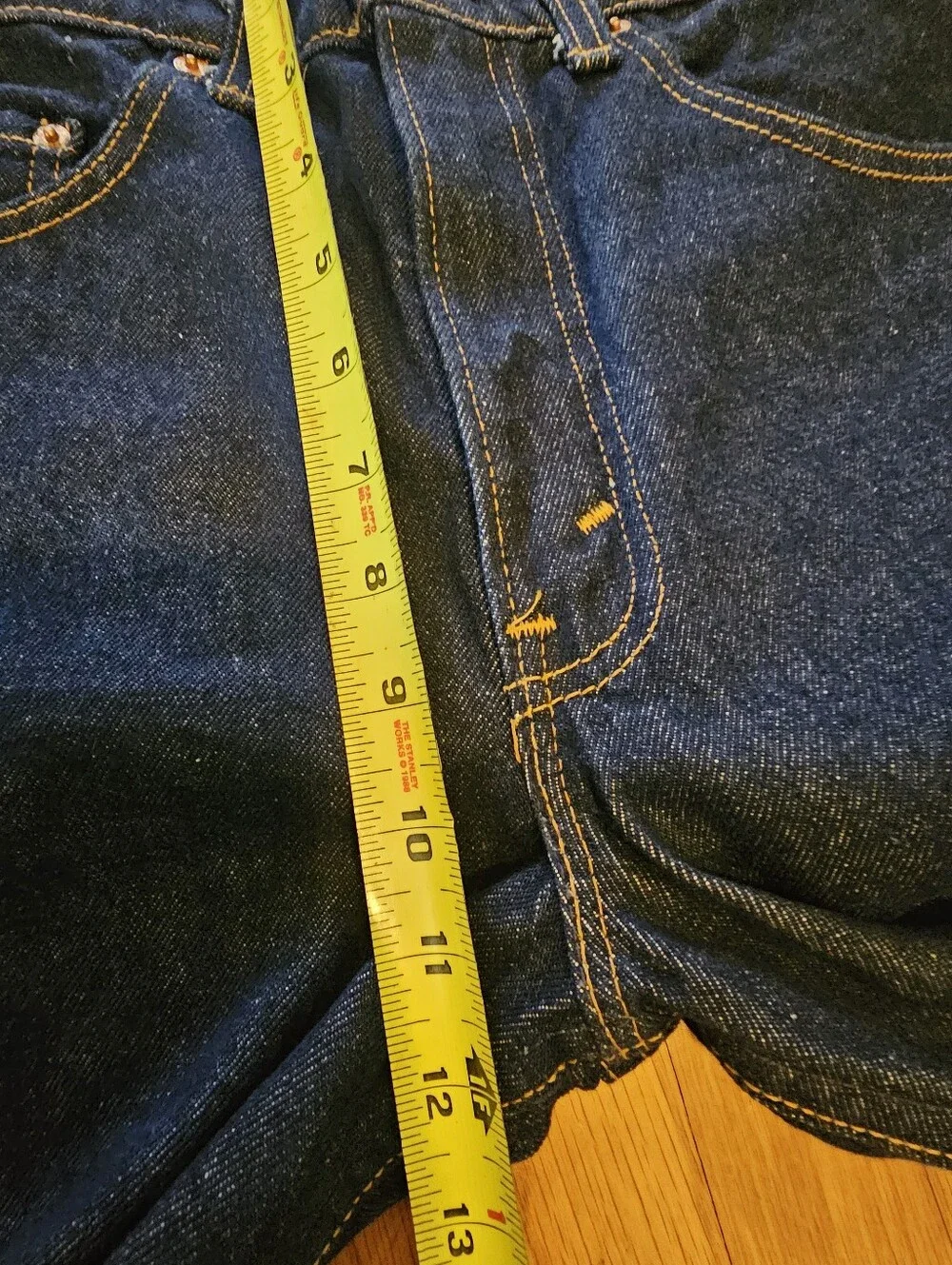 Levi's Vintage 1989  505-0216 Blue Denim Straight Leg Jeans Men's Size 32x32 NWT